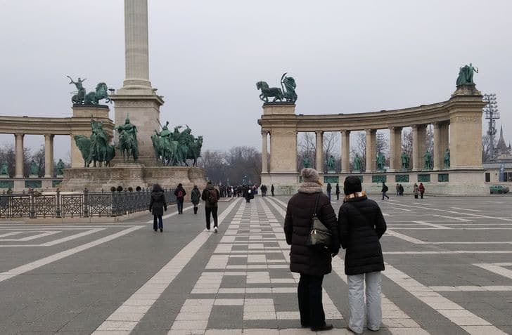Pest e Piazza degli Eroi a Budapest da vedere in 2 giorni