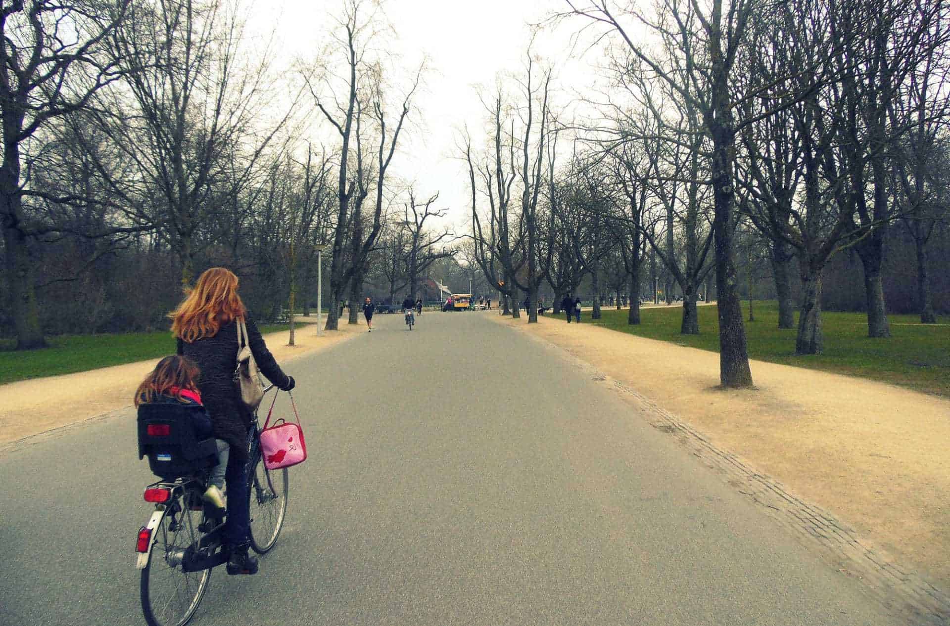 andare bici amsterdam vondel park