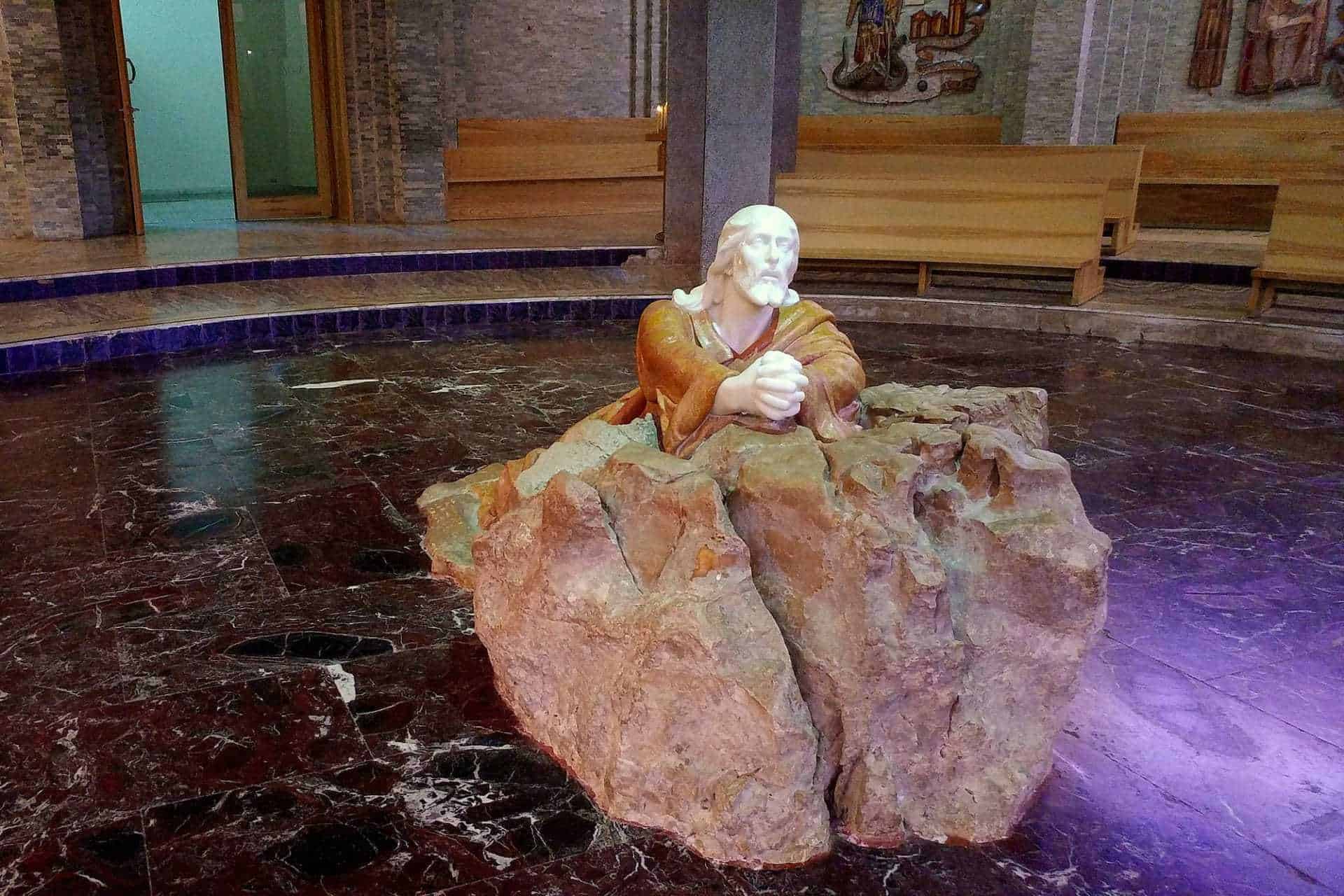 santuario getsemani paestum statua gesu