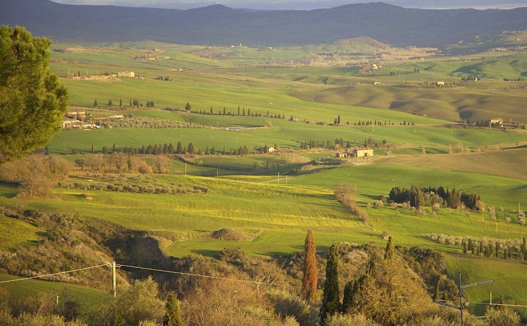 Val D'Orcia in Toscana