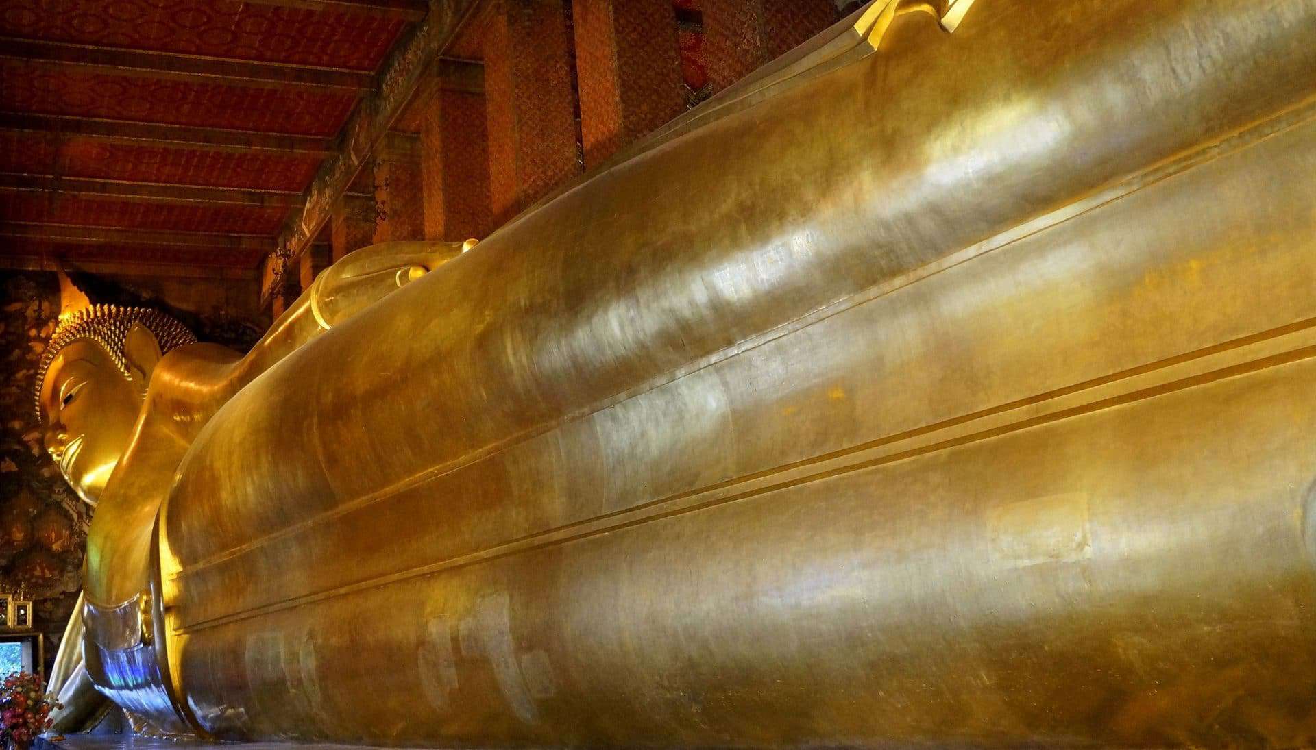 Wat Pho Buddha sdraiato bangkok