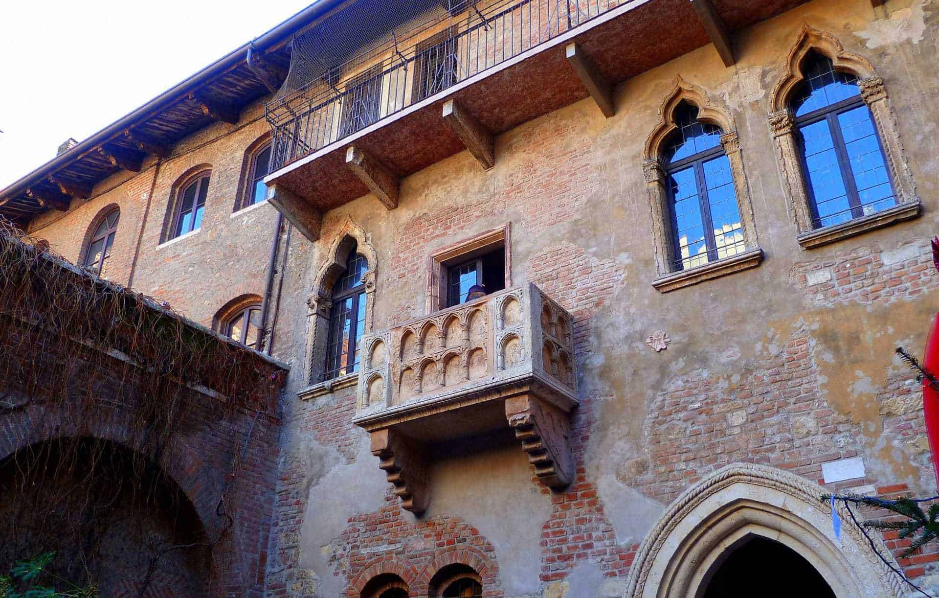 Il balcone di Giulia a Verona 