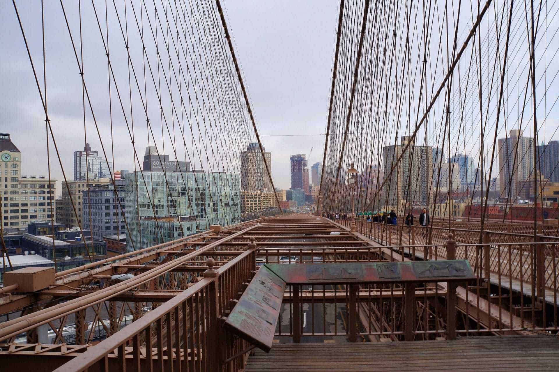 Ponte di Brooklyn: Prima volta a New York