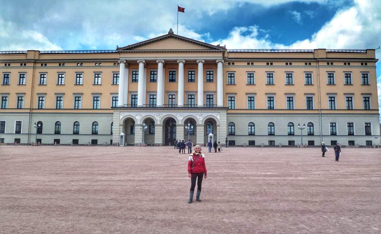 Palazzo reale a Oslo