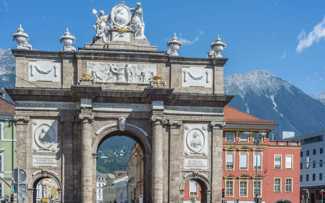 Arco di trionfo ad Innsbruck