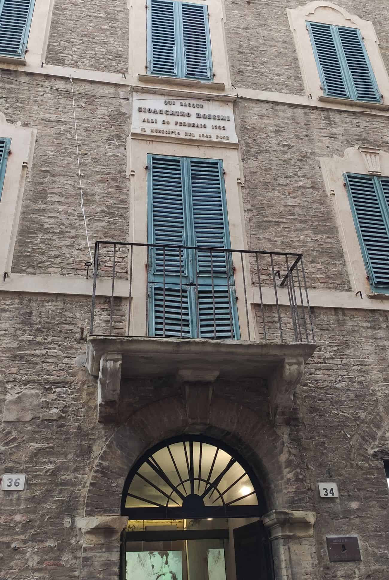 Museo Casa Rossini a Pesaro 
