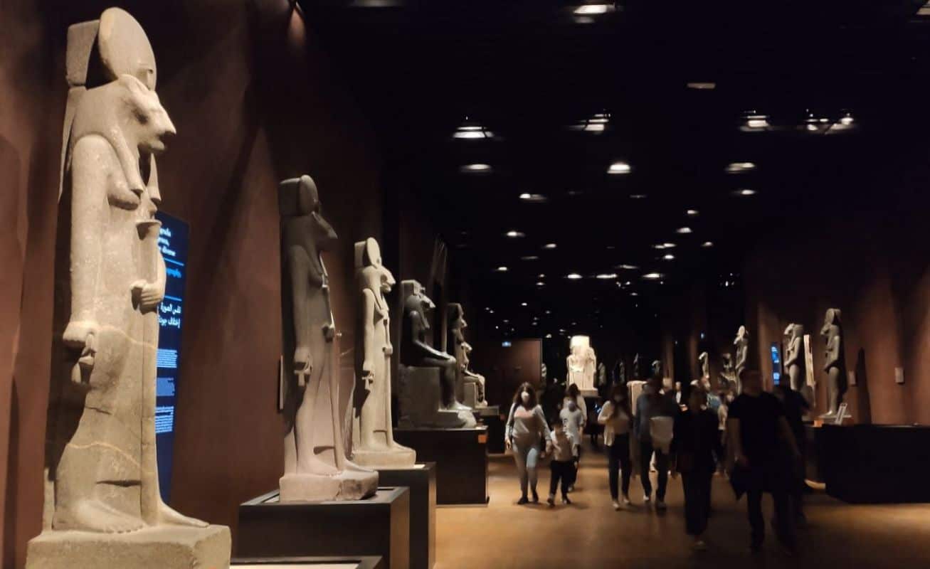 galleria re museo egizio torino