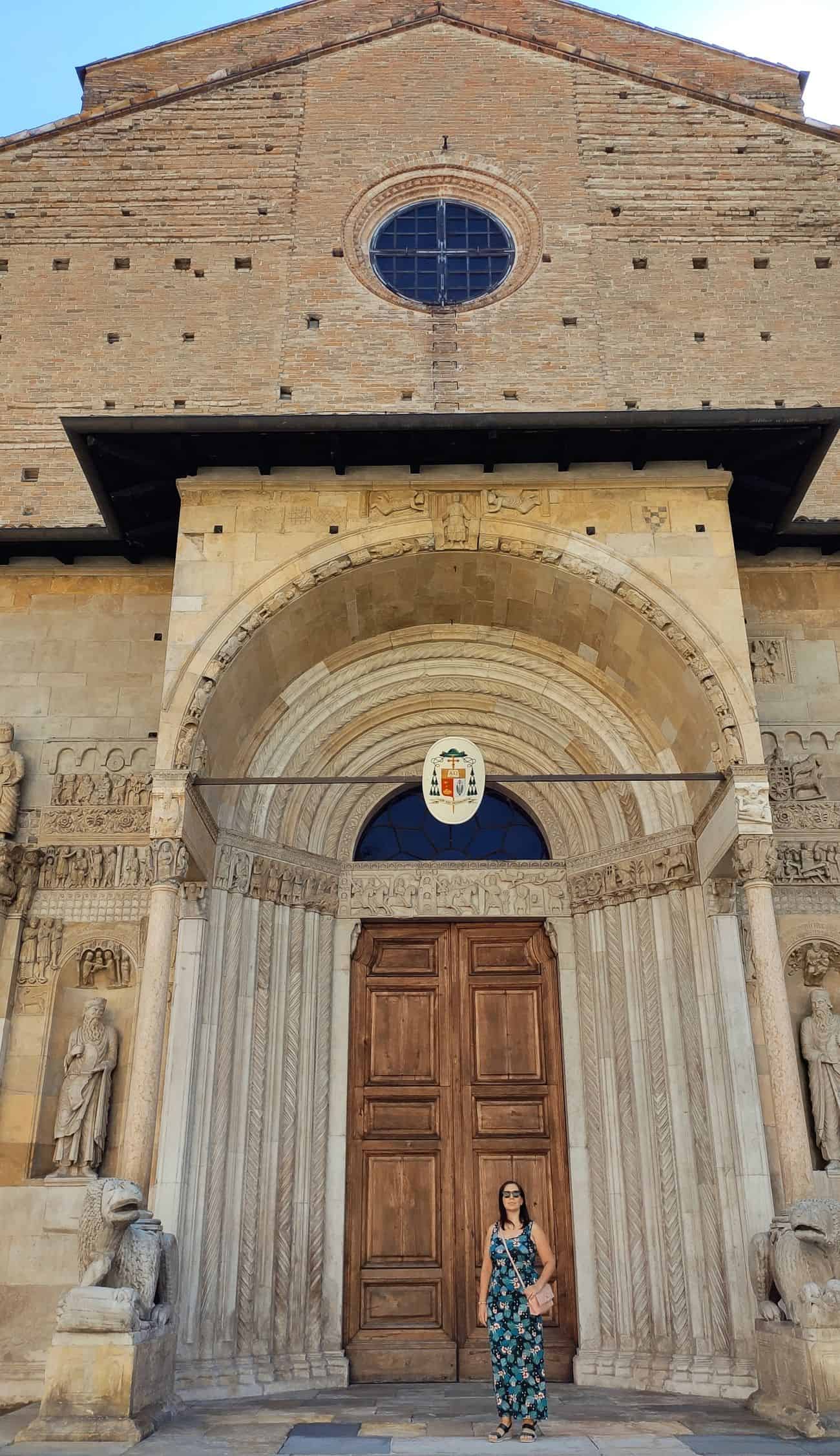 Facciata del Duomo di Fidenza