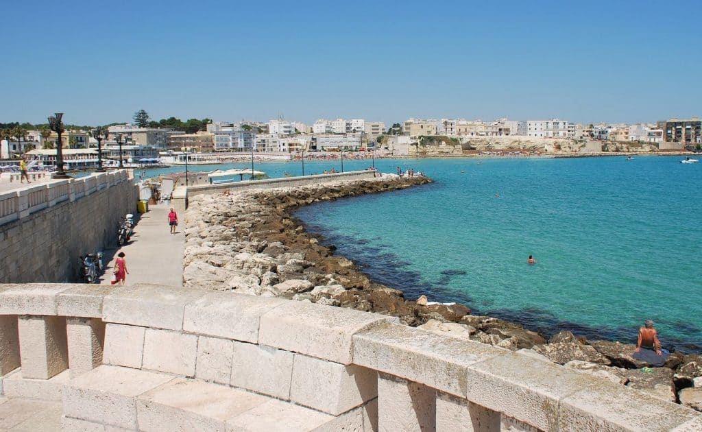 Panorama sul mare, Otranto