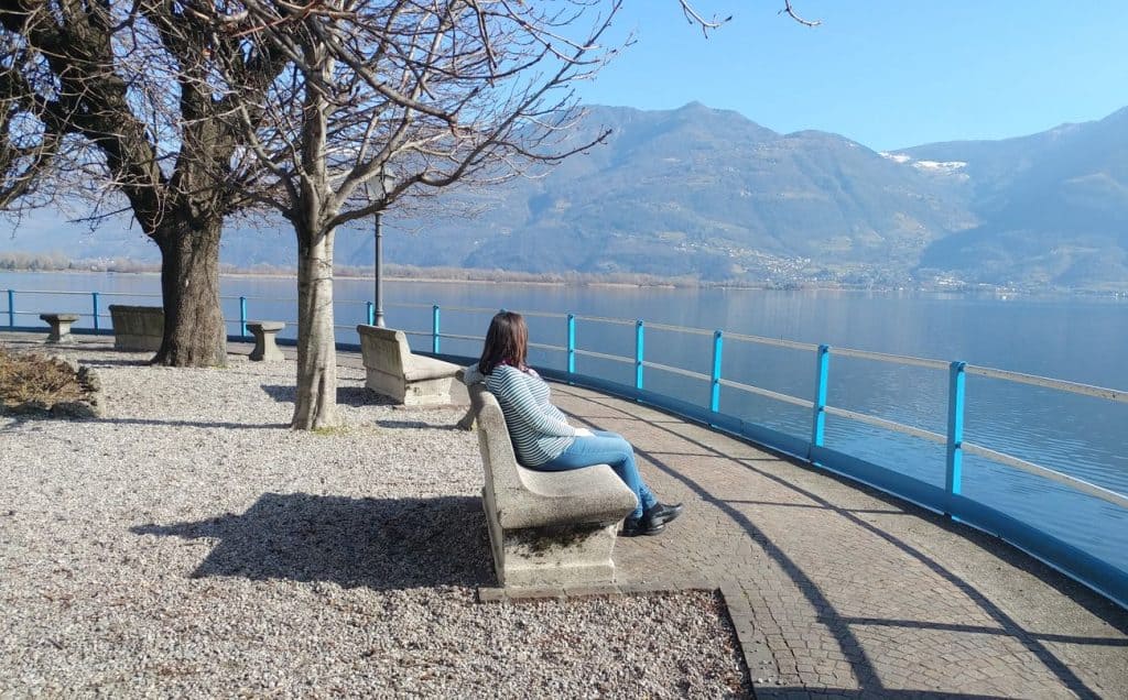 Lago D'Iseo in Lombardia
