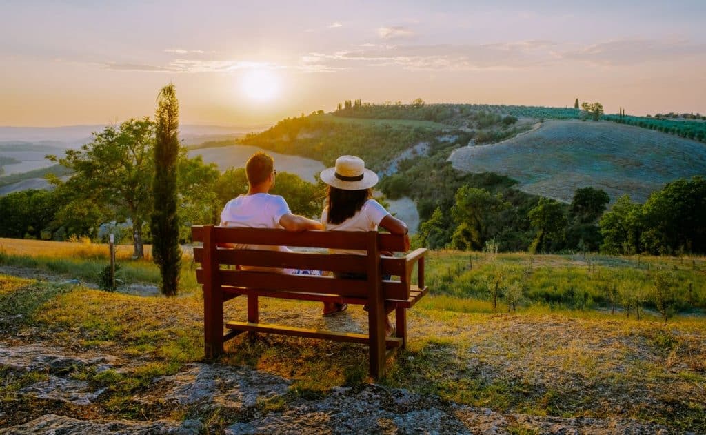 Weekend romantico in Italia: Val d'Orcia