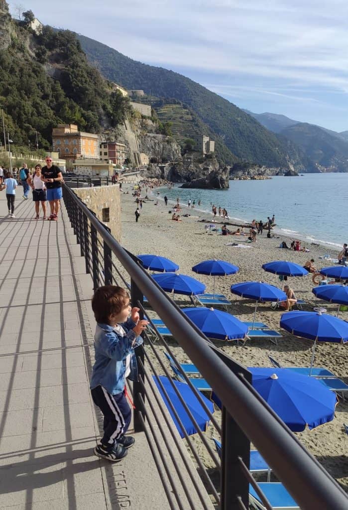 Dove andare al mare con i bambini: Monterosso al Mare, Liguria