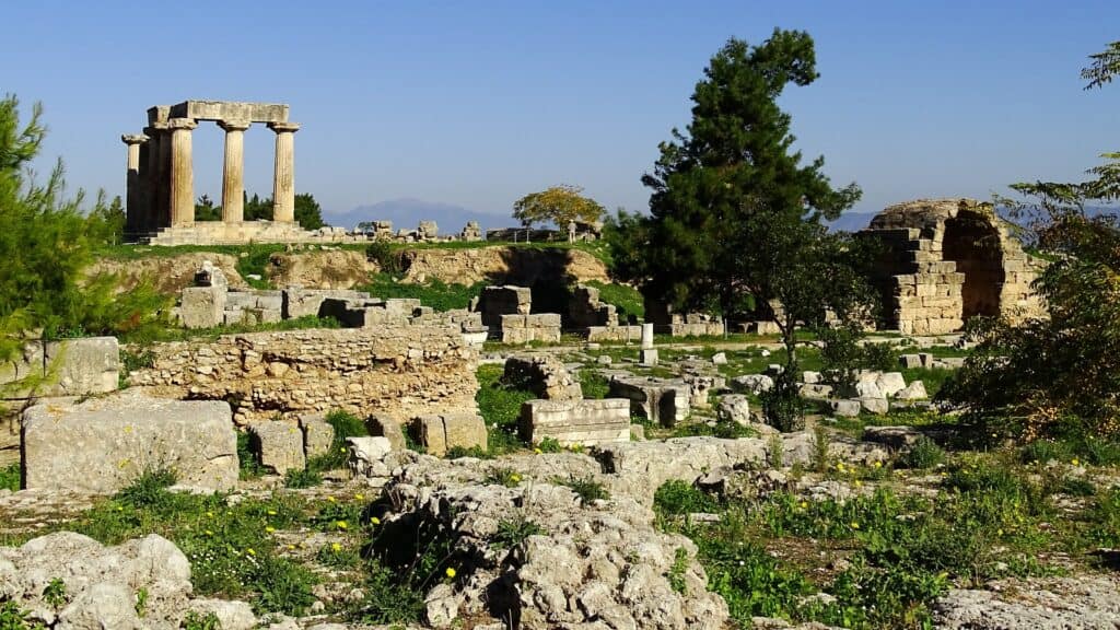 Antica Corinto Grecia