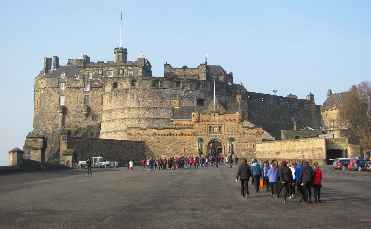 Castello di Edimburgo ingresso