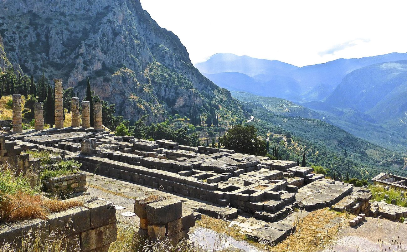 Templi Delfi Atene