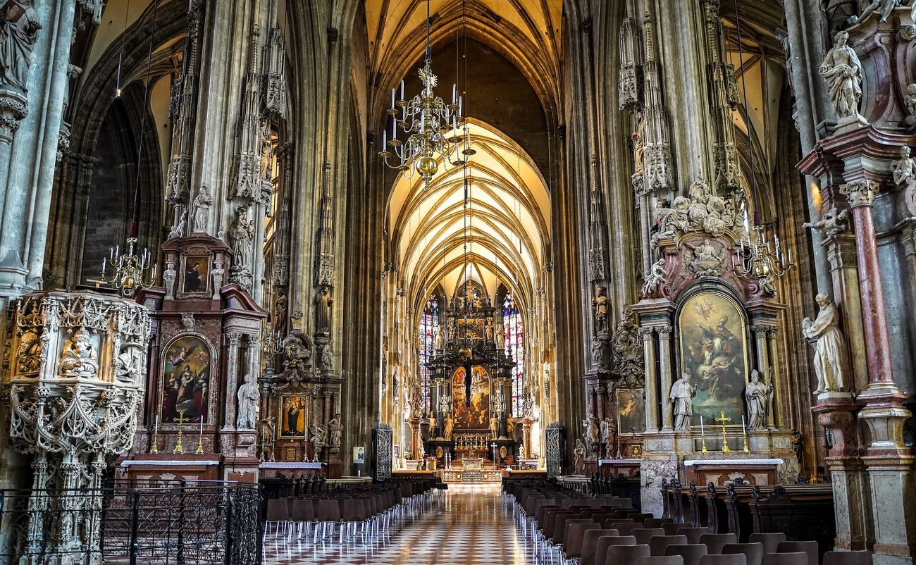 Interno Duomo di Santo Stefano a Vienna