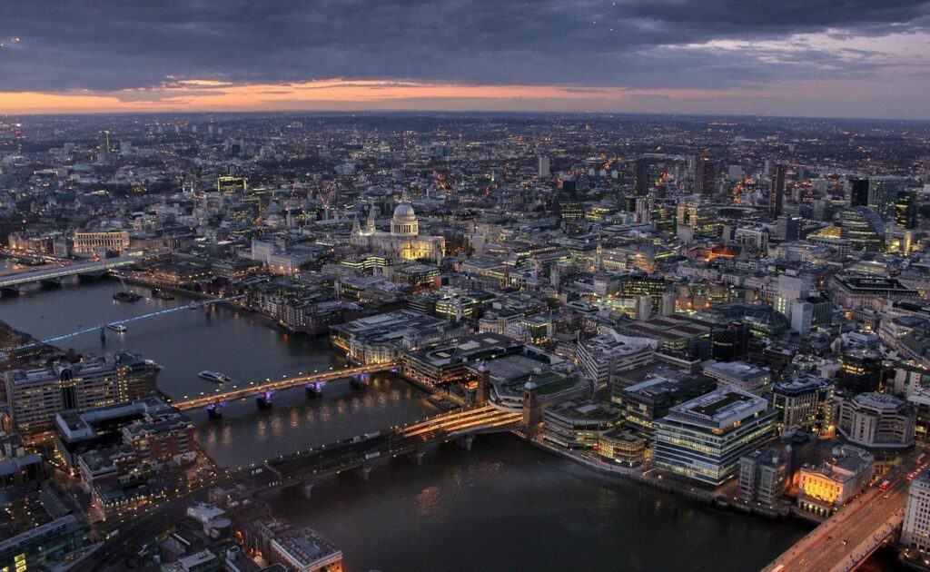 Punto panoramico da The Shard - Londra
