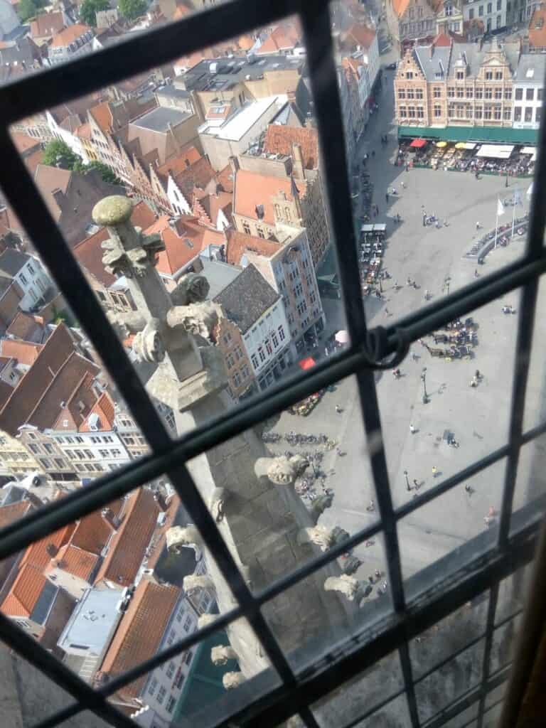 Panorama dal Belfort (Torre civica di Bruges)